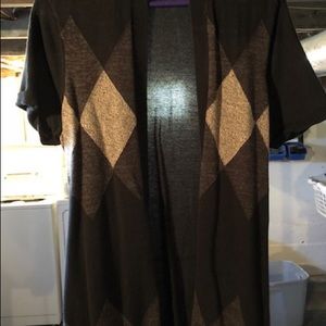 The limited long sweater with belt